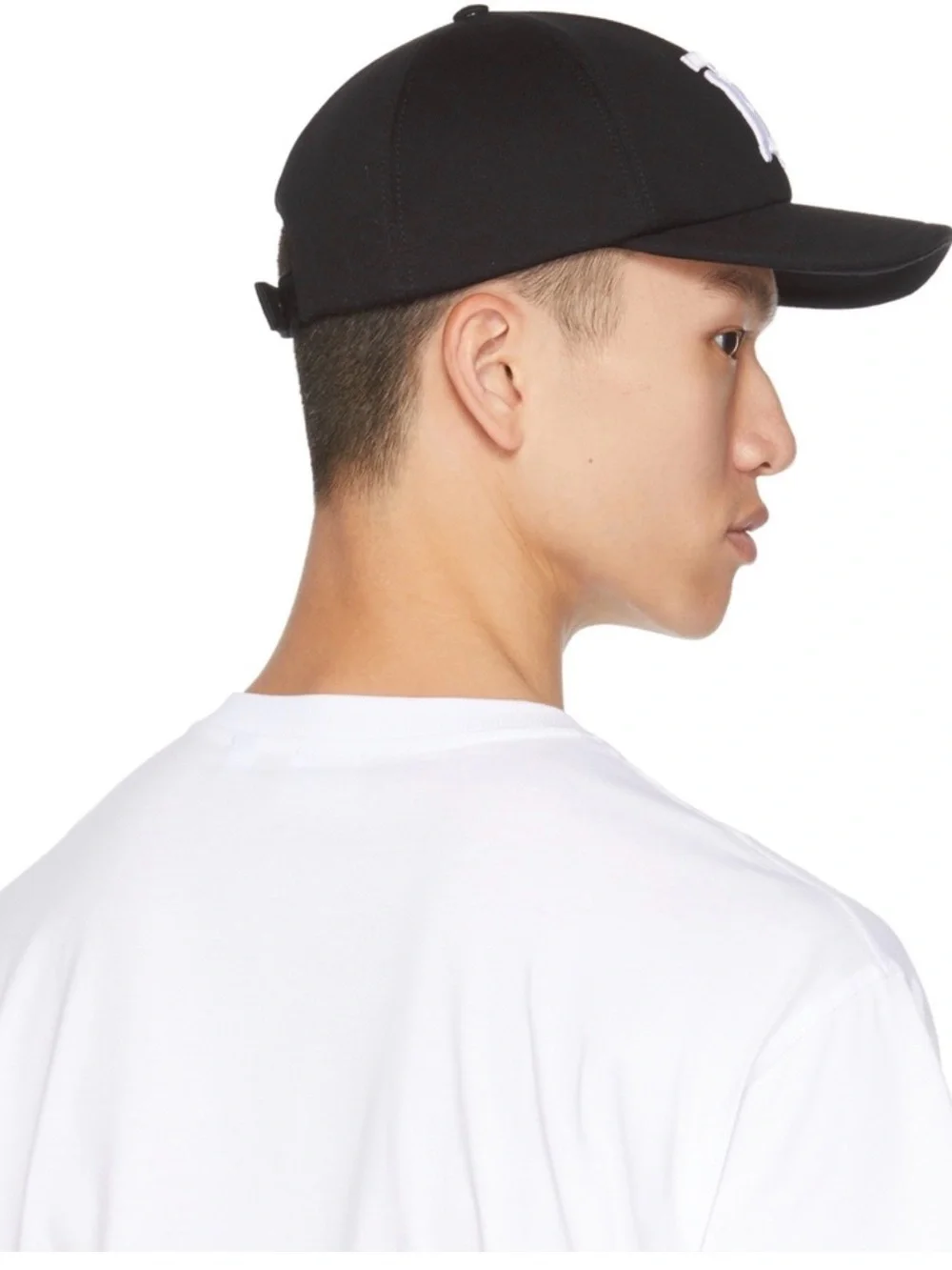 Burberry TB Logo Cap Black & White - Picture 3 of 16